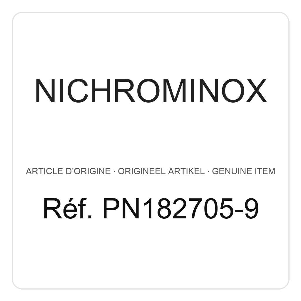 Nichrominox Silikon Nachfüllung für Flexi clip 5 / Ergo clip 5 / Ergo Kassette 5 - 5 Instrumente – Ref. PN182705-9