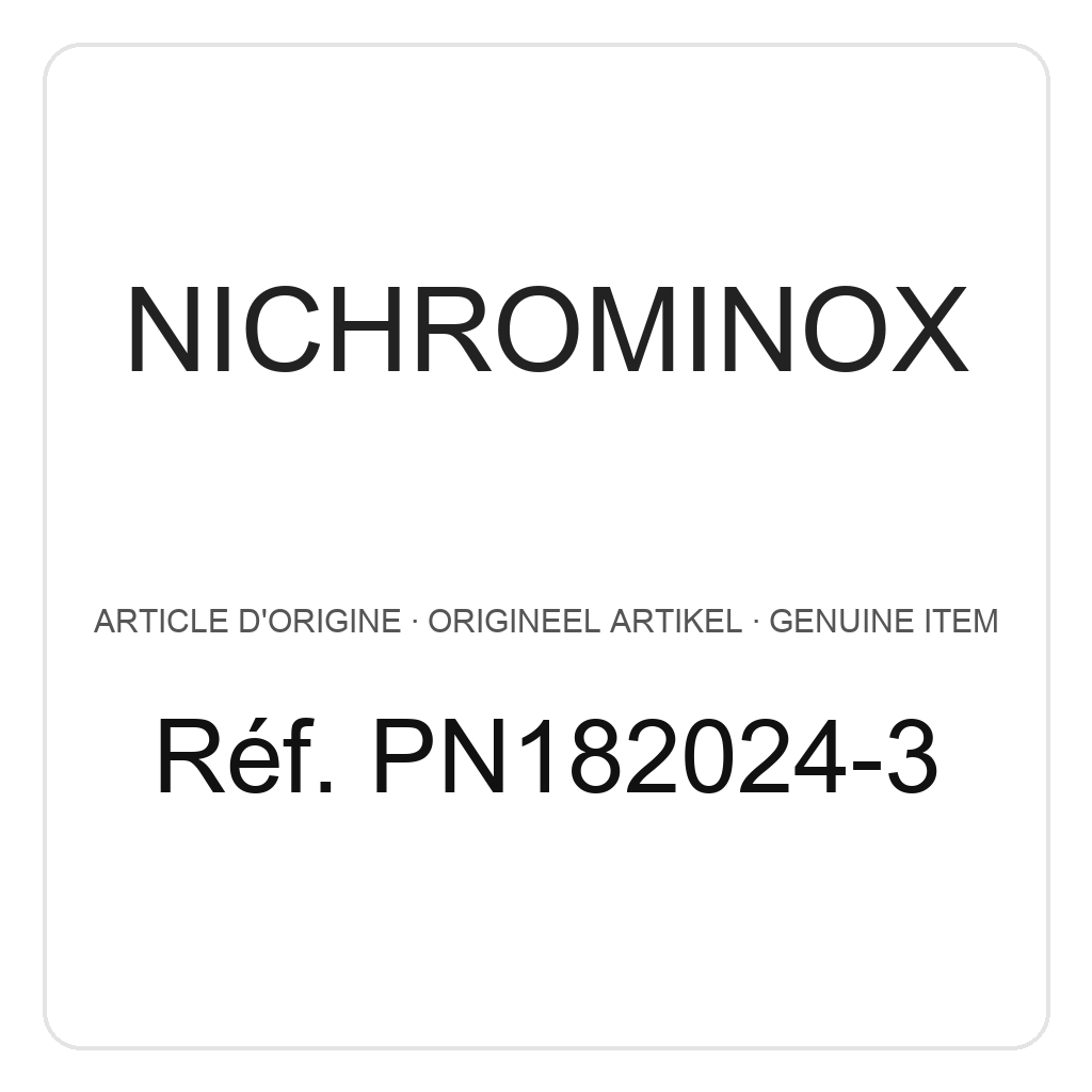 Nichrominox Silicone refill for Galaxy Cassette 28x18 - 12 instruments + free space – ref. PN182024-3