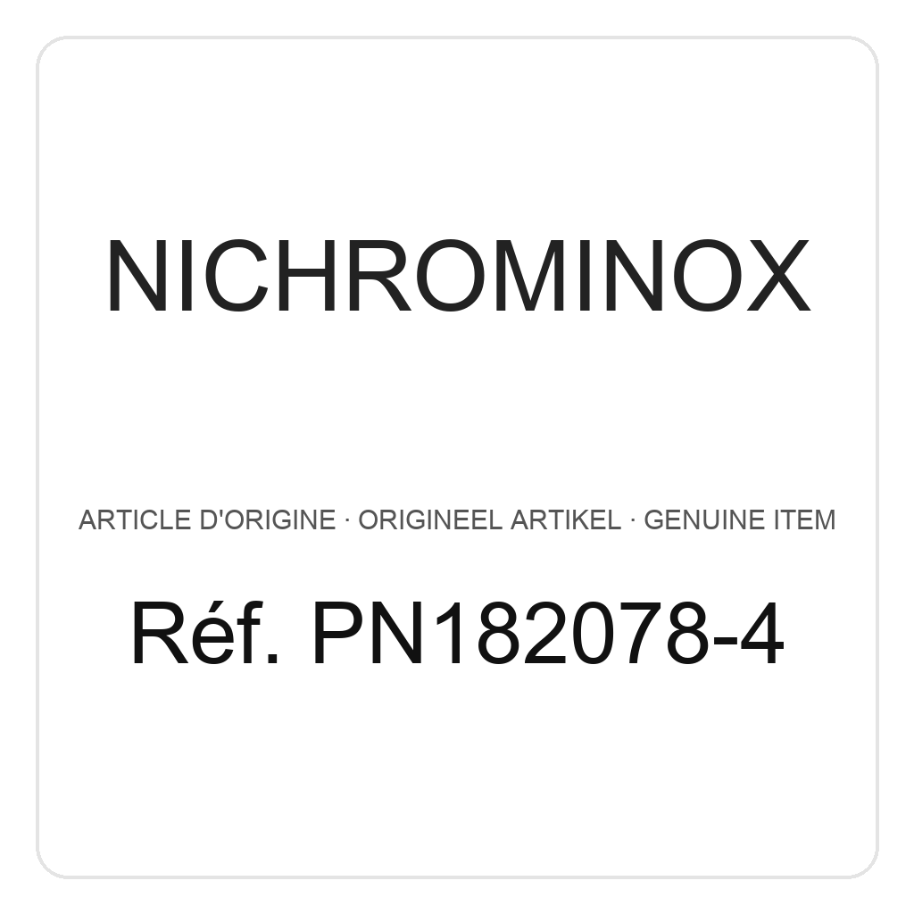 Nichrominox Silicone refill for S. Steel Cassette 18x7 - 4 instruments – ref. PN182078-4