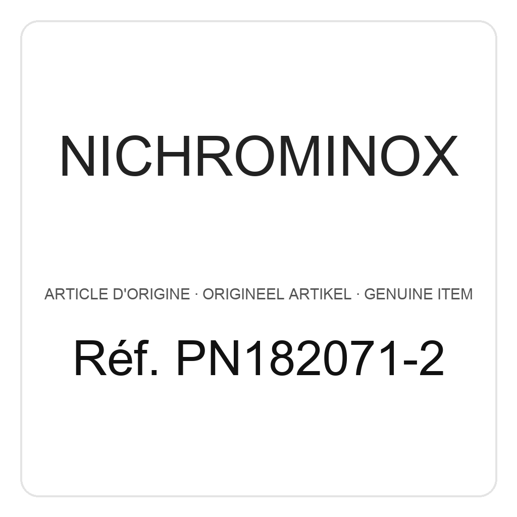 Nichrominox Silicone navulling voor roestvrij staal Cassette 28x18 - 16 instrumenten – ref. PN182071-2