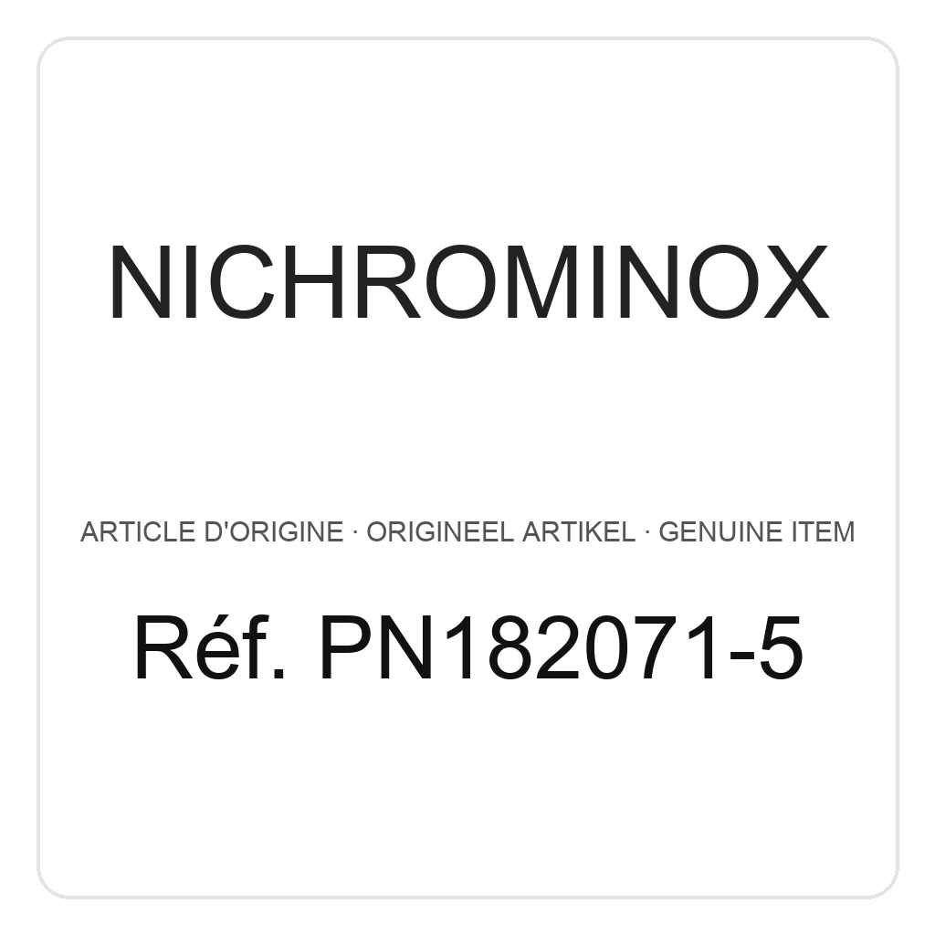 Nichrominox Silicone refill for S. Steel Cassette 28x18 - 16 instruments – ref. PN182071-5