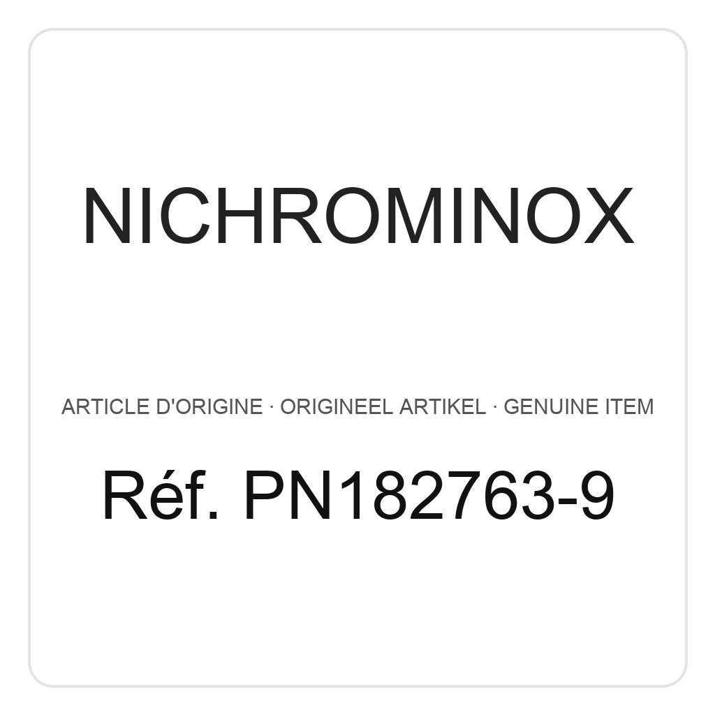 Nichrominox Réassort Silicone pour cassette solo N°3 – réf. PN182763-9