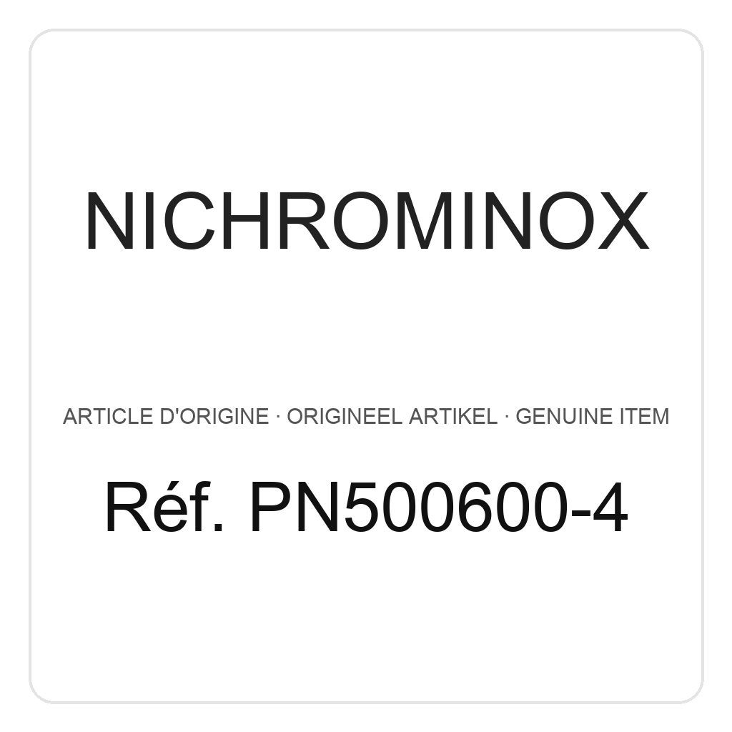 Nichrominox Silikon Röhrchen ø 2 bis 3,5 mm - Set von 6 – Ref. PN500600-4
