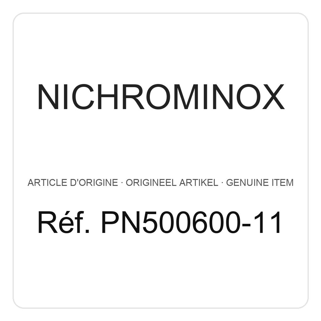 Nichrominox Tubes silicone ø 2 à 3,5 mm - lot de 6 – réf. PN500600-11