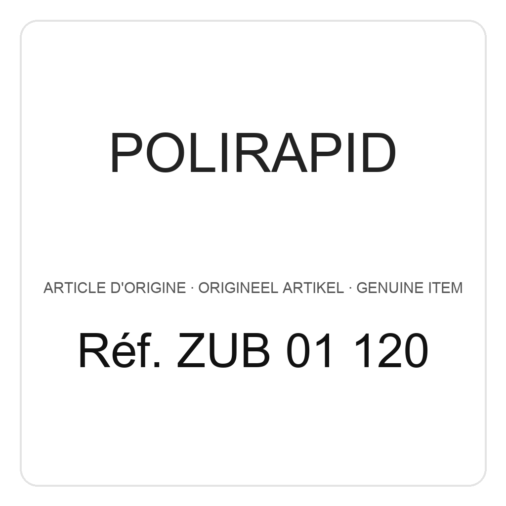 Polirapid Adaptateur de broche (bleu / gauche) - pour l'utilisation des brosses miniatures avec le moteur de polissage - (VE=1) – réf. ZUB 01 120