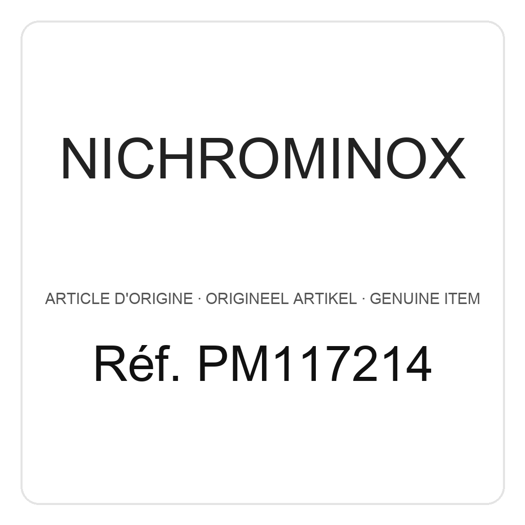 Nichrominox Roestvrij Seel 305 Half Rond Draad - Hard - 14/10 - 10 meter – ref. PM117214