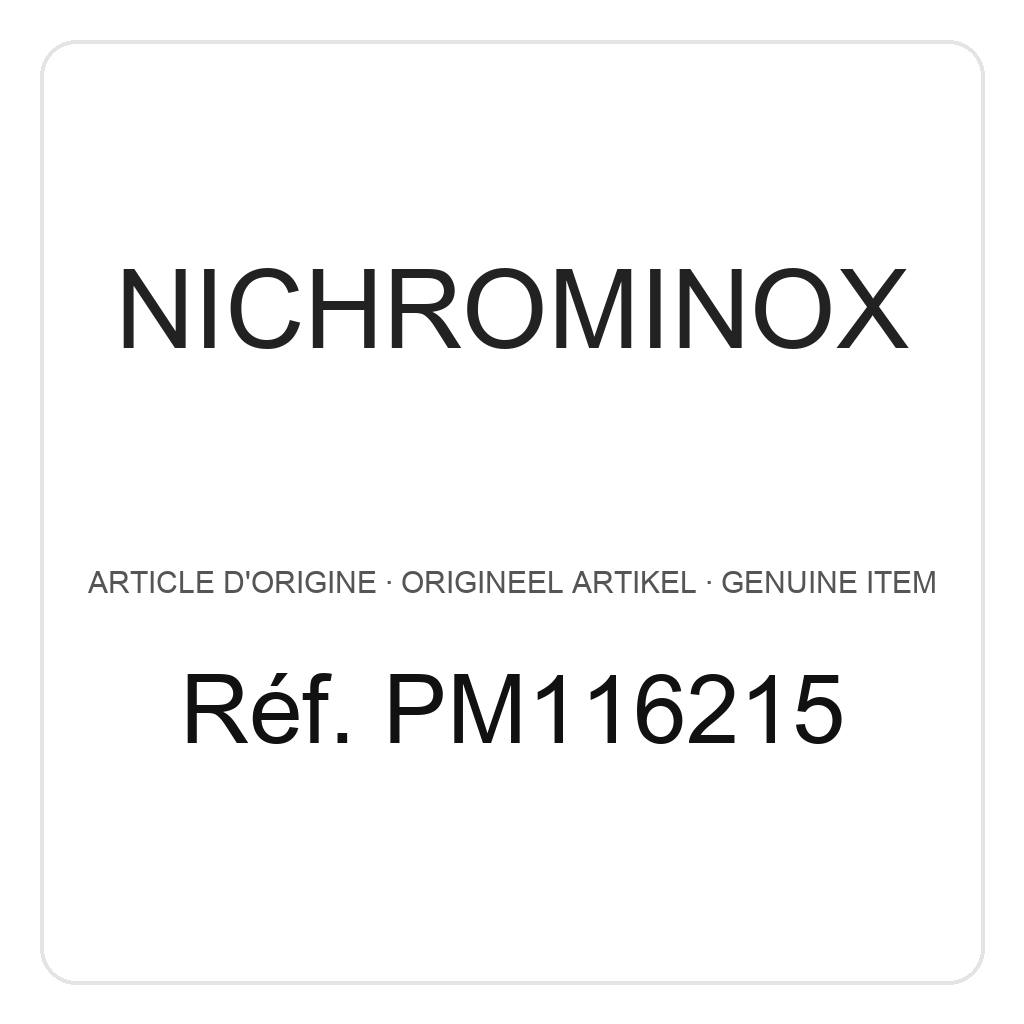 Nichrominox Edelstahl Seel 305 Halb Rund Draht - Medium - 15/10 - 10 Meter – Ref. PM116215