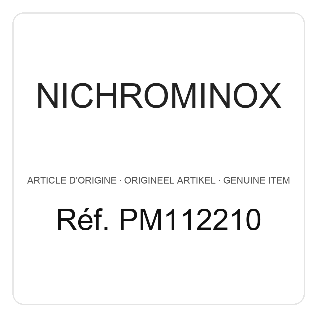 Nichrominox Roestvrij Seel 305 Rond Draad - Hard - 10/10 - 10 meter – ref. PM112210