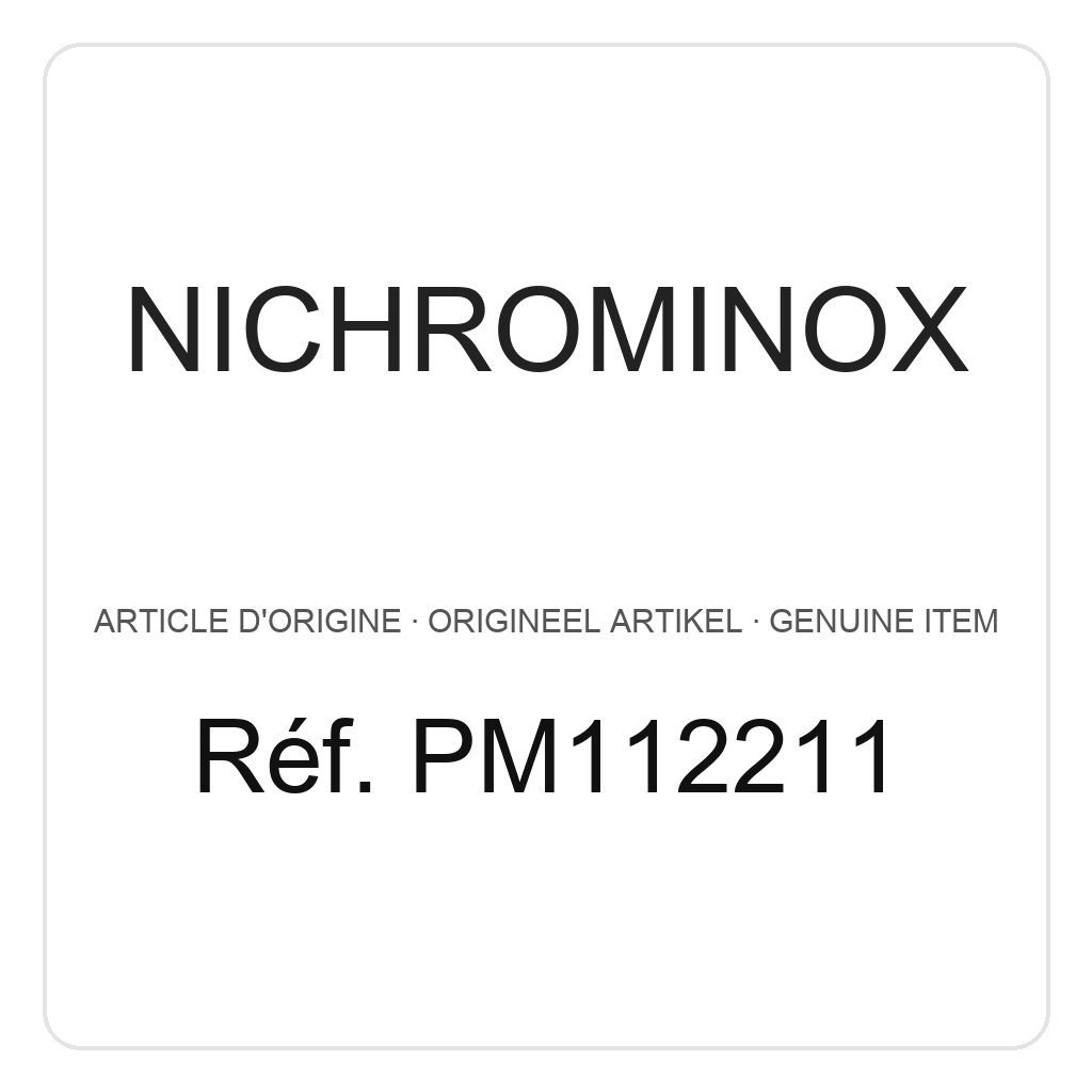 Nichrominox Fils Inox Ronds - Dur - 11/10 - 10 mètres – réf. PM112211