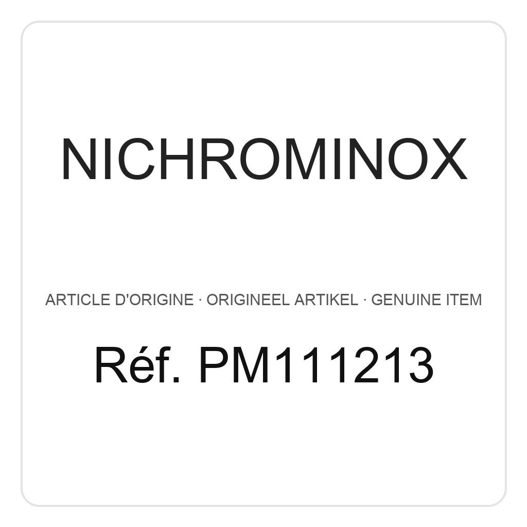 Nichrominox Fils Inox Ronds - Demi dur - 13/10 - 10 mètres – réf. PM111213