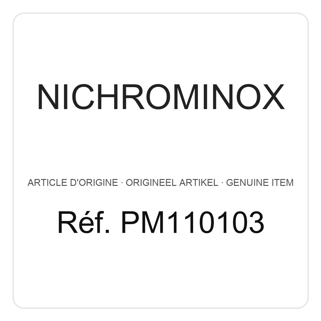 Nichrominox Fils Inox Ronds - Mou - Inox 305 - 3/10 - 10 x 1 mètre – réf. PM110103