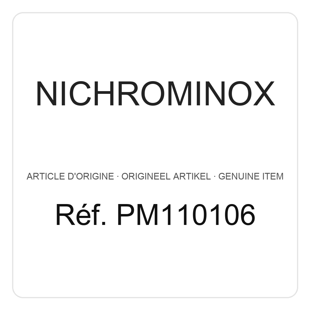Nichrominox Fils Inox Ronds - Mou - Inox 305 - 6/10 - 10 x 1 mètre – réf. PM110106