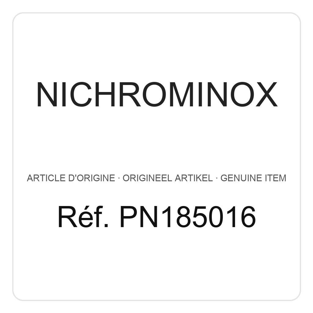 Nichrominox Stainless Steel Box - 18 x 9 x 3 cm perforated – ref. PN185016