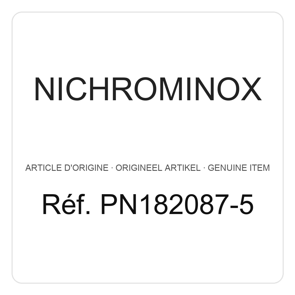 Nichrominox Stainless Steel Cassette 28 x 18 - 10 instruments + free space – ref. PN182087-5