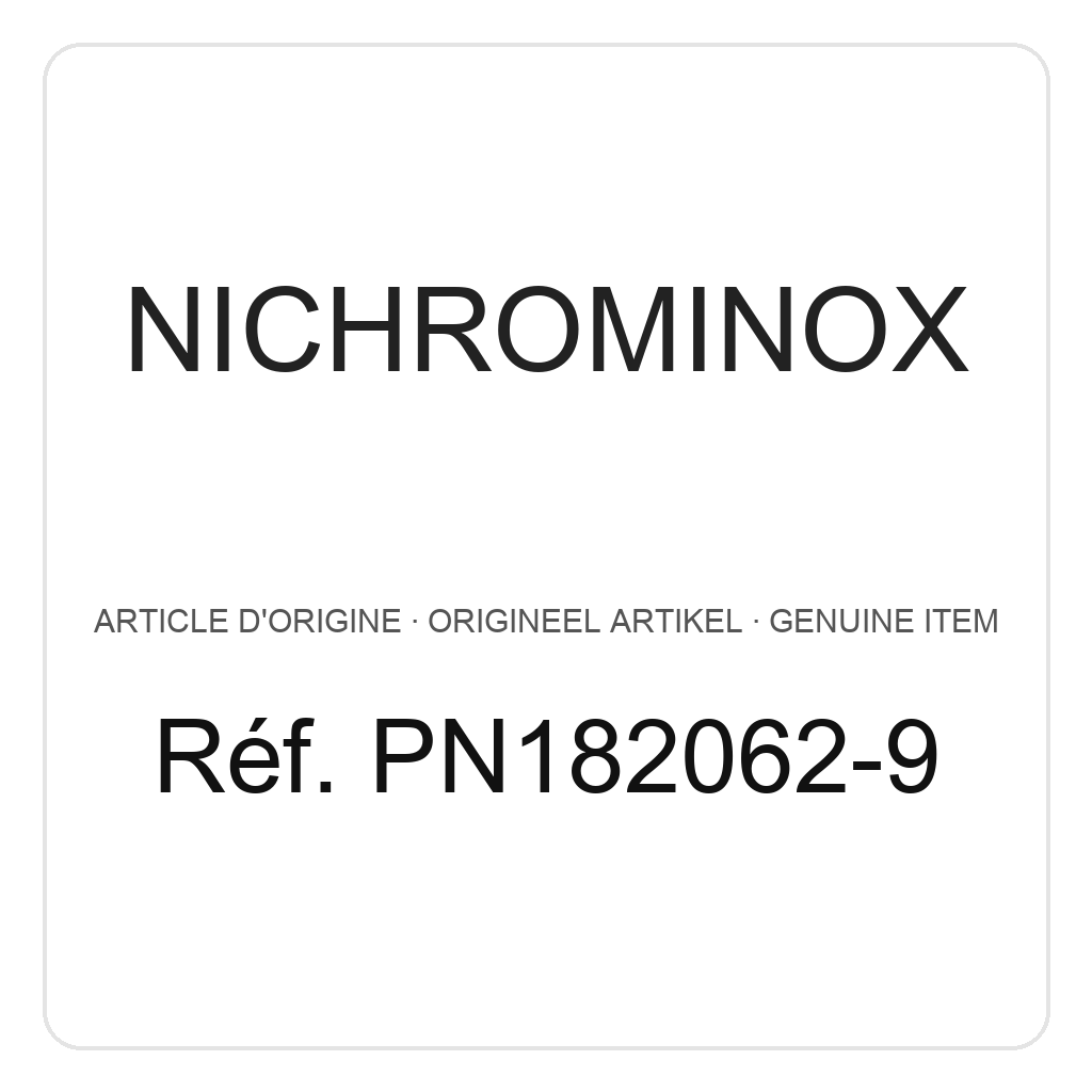 Nichrominox Edelstahl Flach Kassette 18 x 13 - 10 Instrumente – Ref. PN182062-9