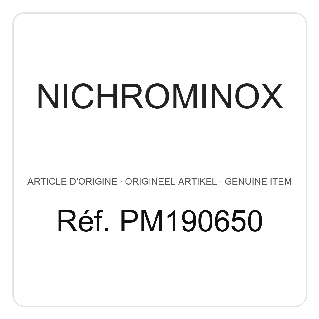 Nichrominox Grilles inox - 10 tubes – réf. PM190650