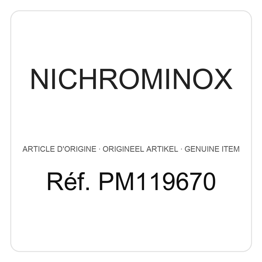 Nichrominox roestvrij staal Nietjes - 3,75 mm - Verpakking van 24 Nietjes – ref. PM119670