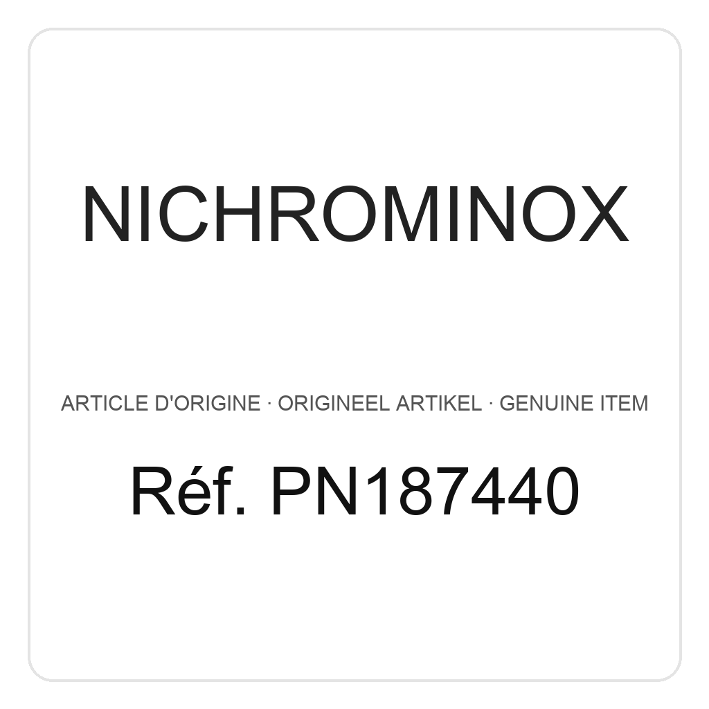 Nichrominox Steri Doos Alu - 28 x 18 x 5 – ref. PN187440