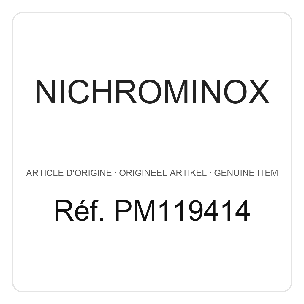 Nichrominox Gerade Drähte B3 - 15 cm - 14/10 - Packung von 20 Gerade Drähte – Ref. PM119414
