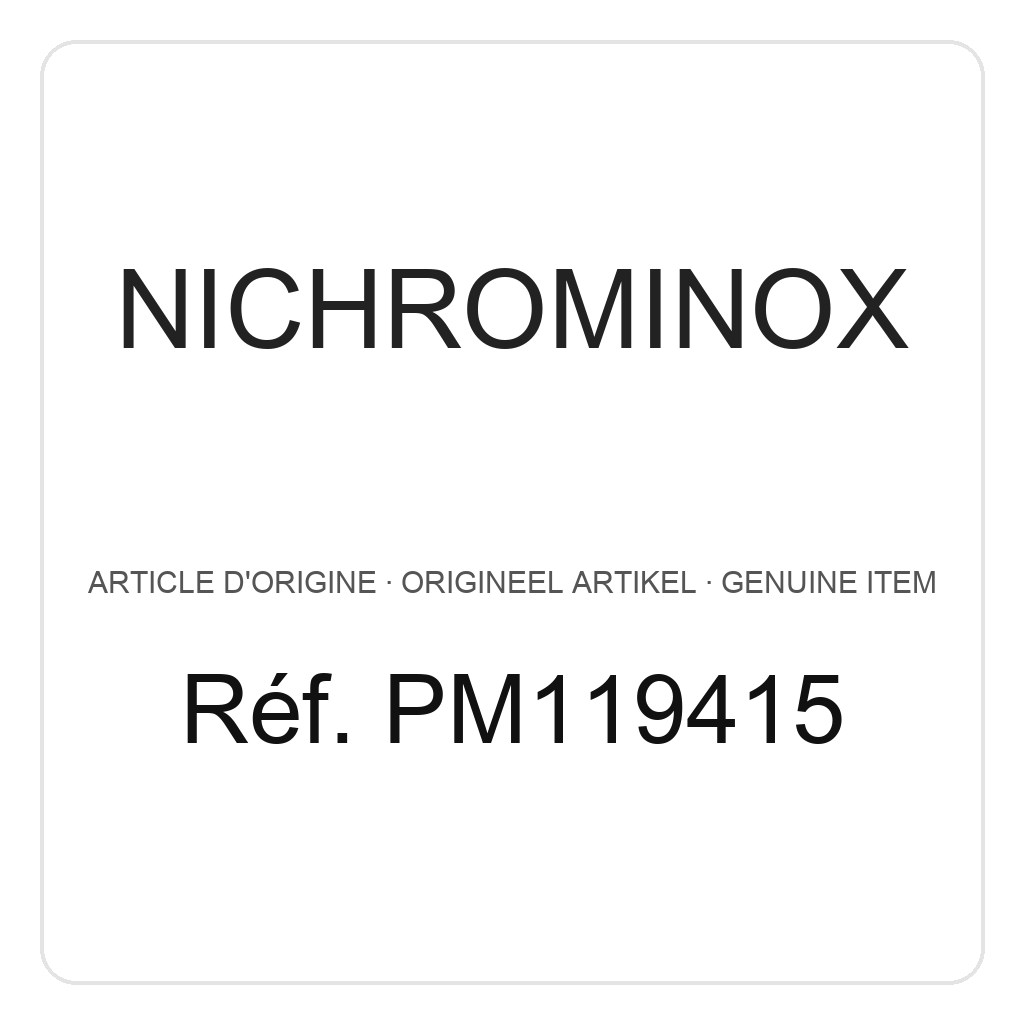 Nichrominox Métal en Tige - 15 cm - 15/10 - Pochette de 20 Tiges – réf. PM119415