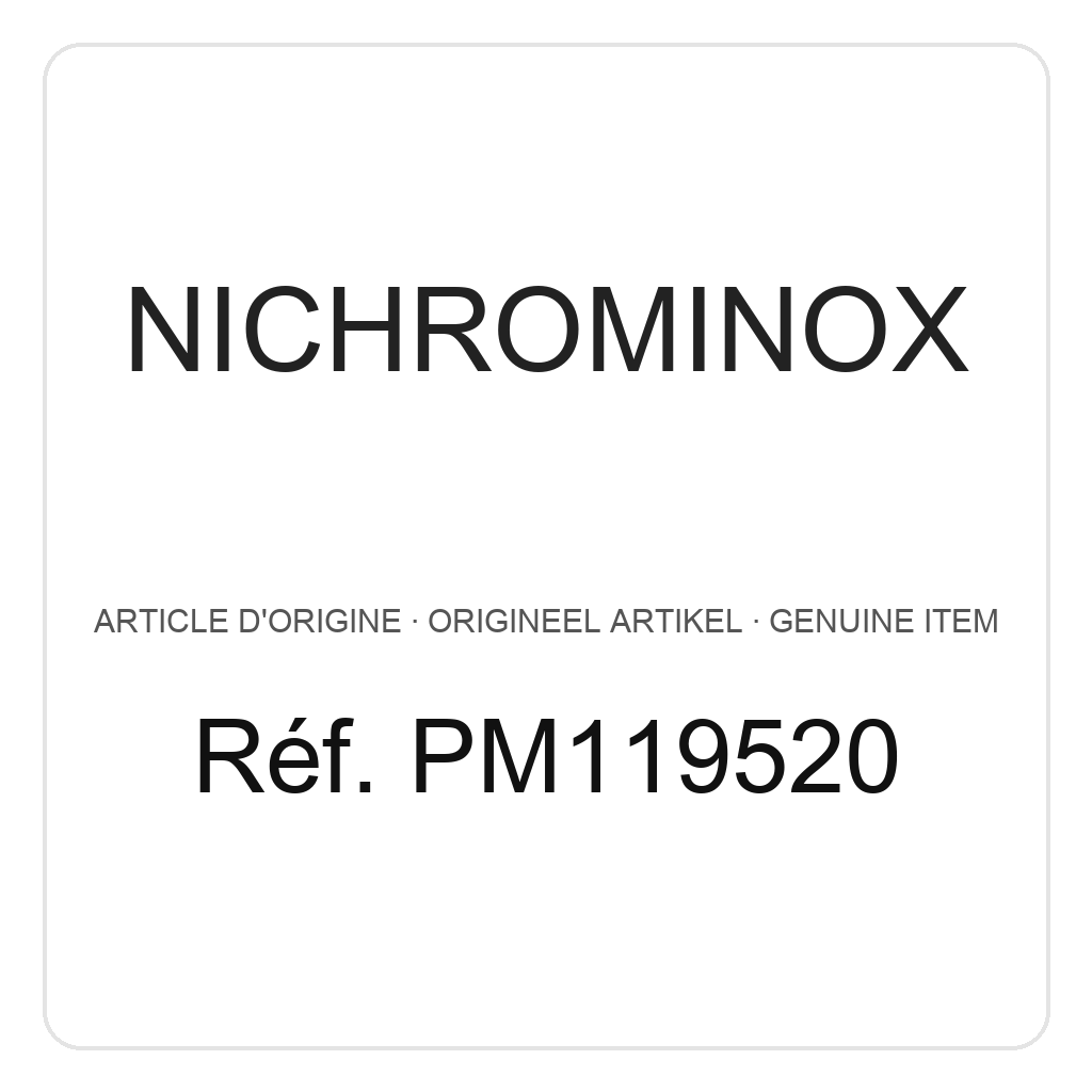 Nichrominox Gerade Drähte B3 - 30 cm - 20/10 - Packung von 15 Gerade Drähte – Ref. PM119520