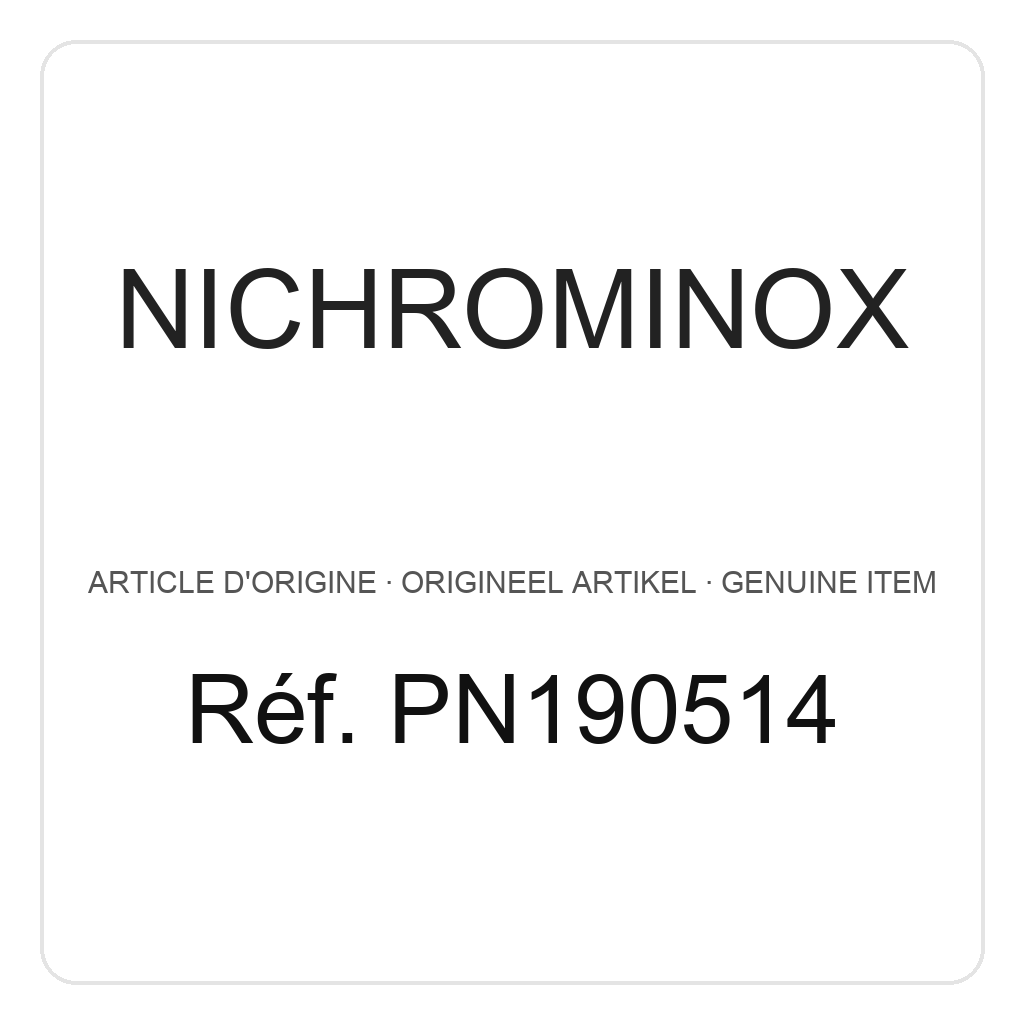 Nichrominox Protège langue Avec manches - La paire – réf. PN190514
