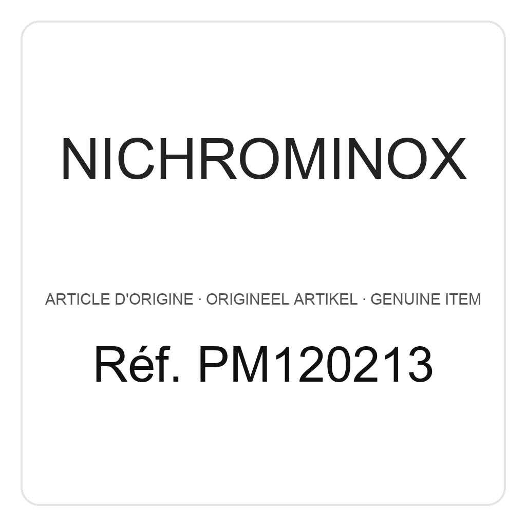 Nichrominox Röhrchen für Gerade Draht B3 - 30cm - 13/10 - Packung von 3 Röhrchen – Ref. PM120213