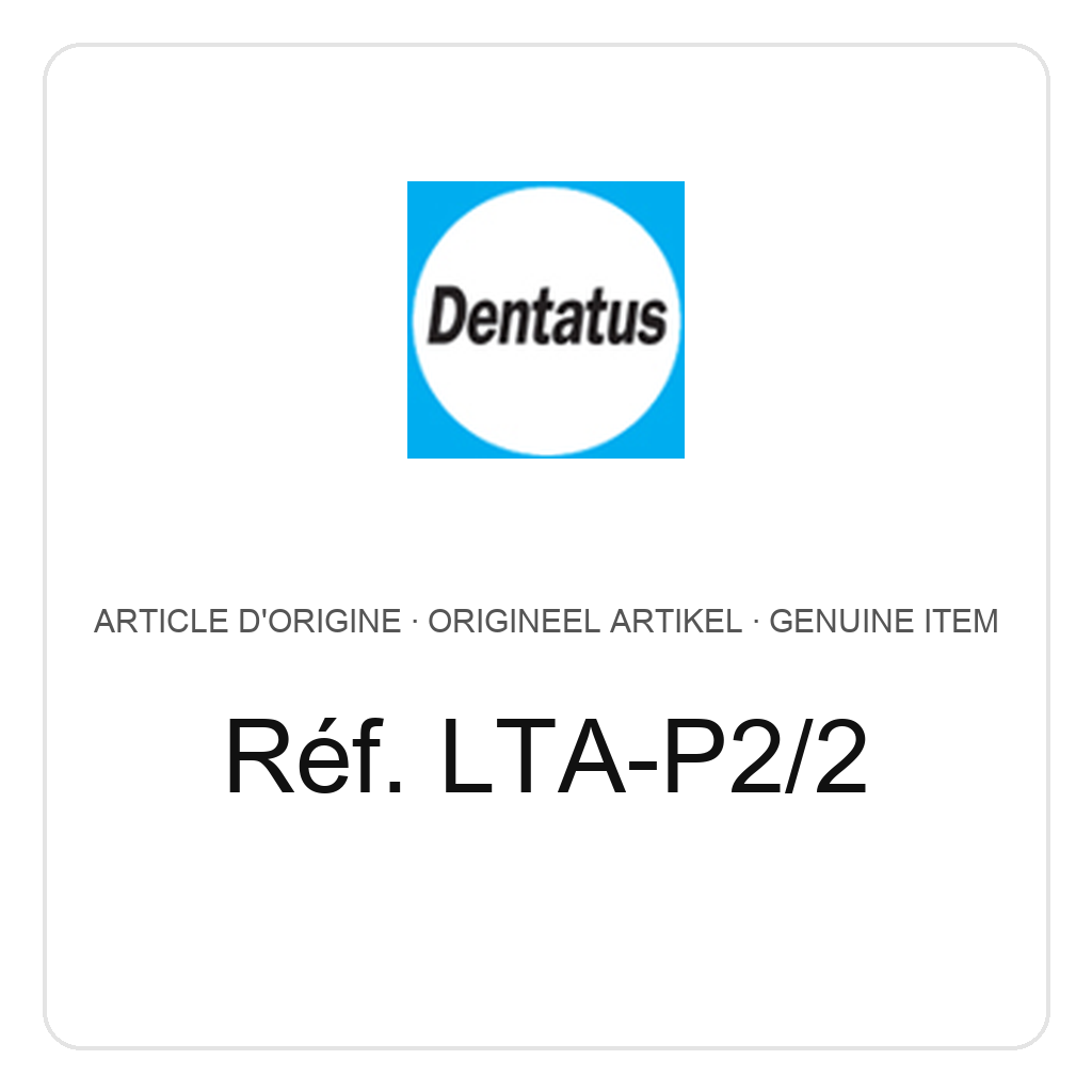 Dentatus White shank, double sided. Blade thickness 0.1mm, grit = 40 µm – ref. LTA-P2/2