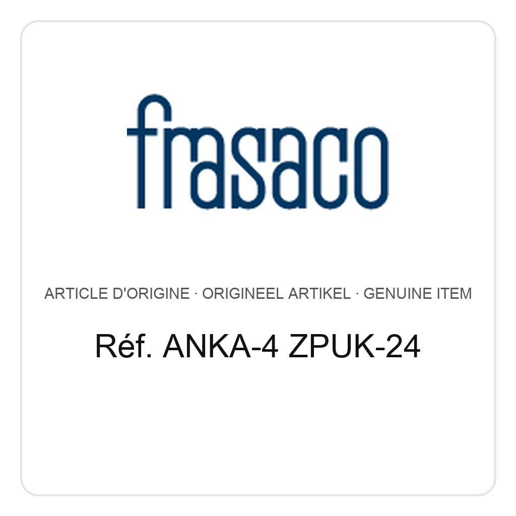 Frasaco dent de modèle 24 avec vis racine transp.avec canaux rad. – réf. ANKA-4 ZPUK-24