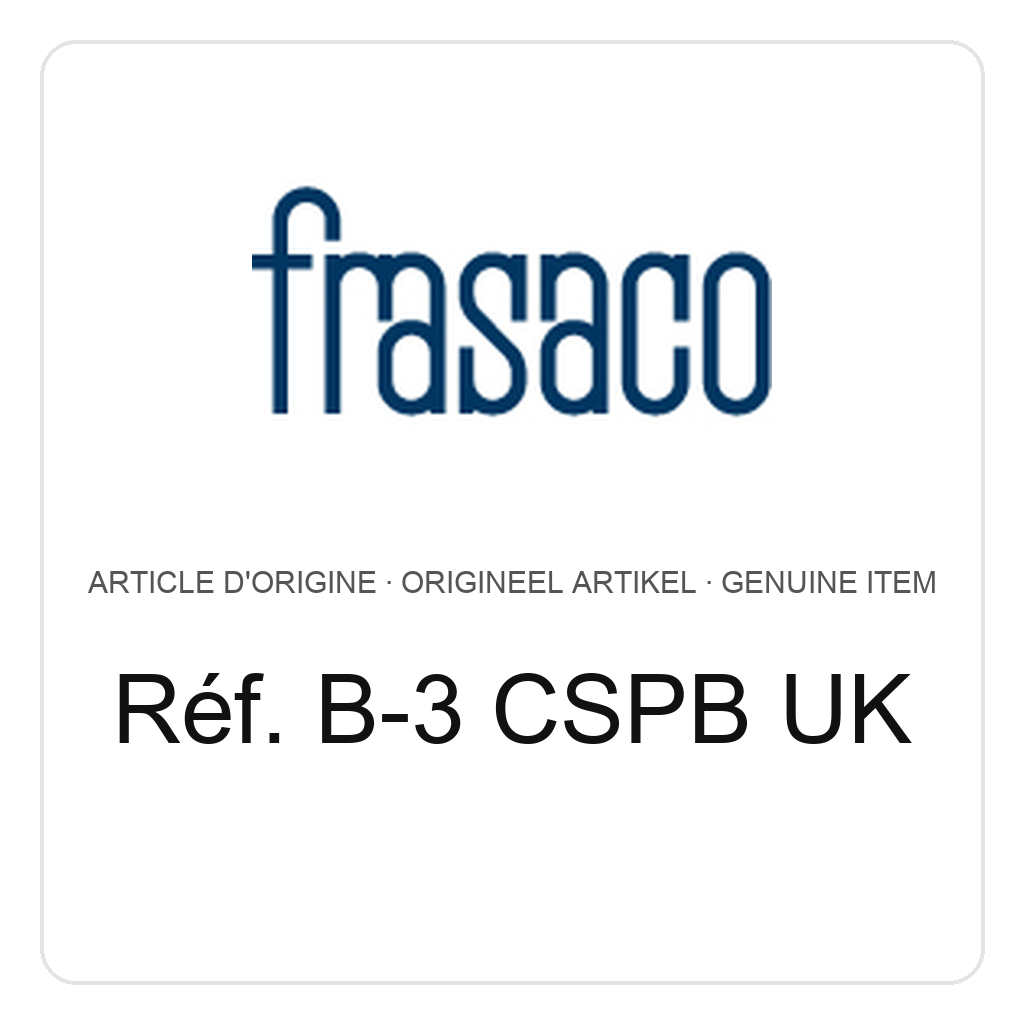 Frasaco geteilte Bissschablone UK – Ref. B-3 CSPB UK