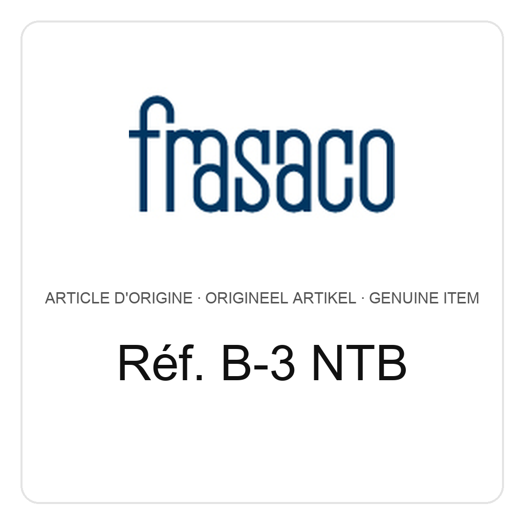 Frasaco gabarit d'occlusion pour modèle B-3 NT – réf. B-3 NTB