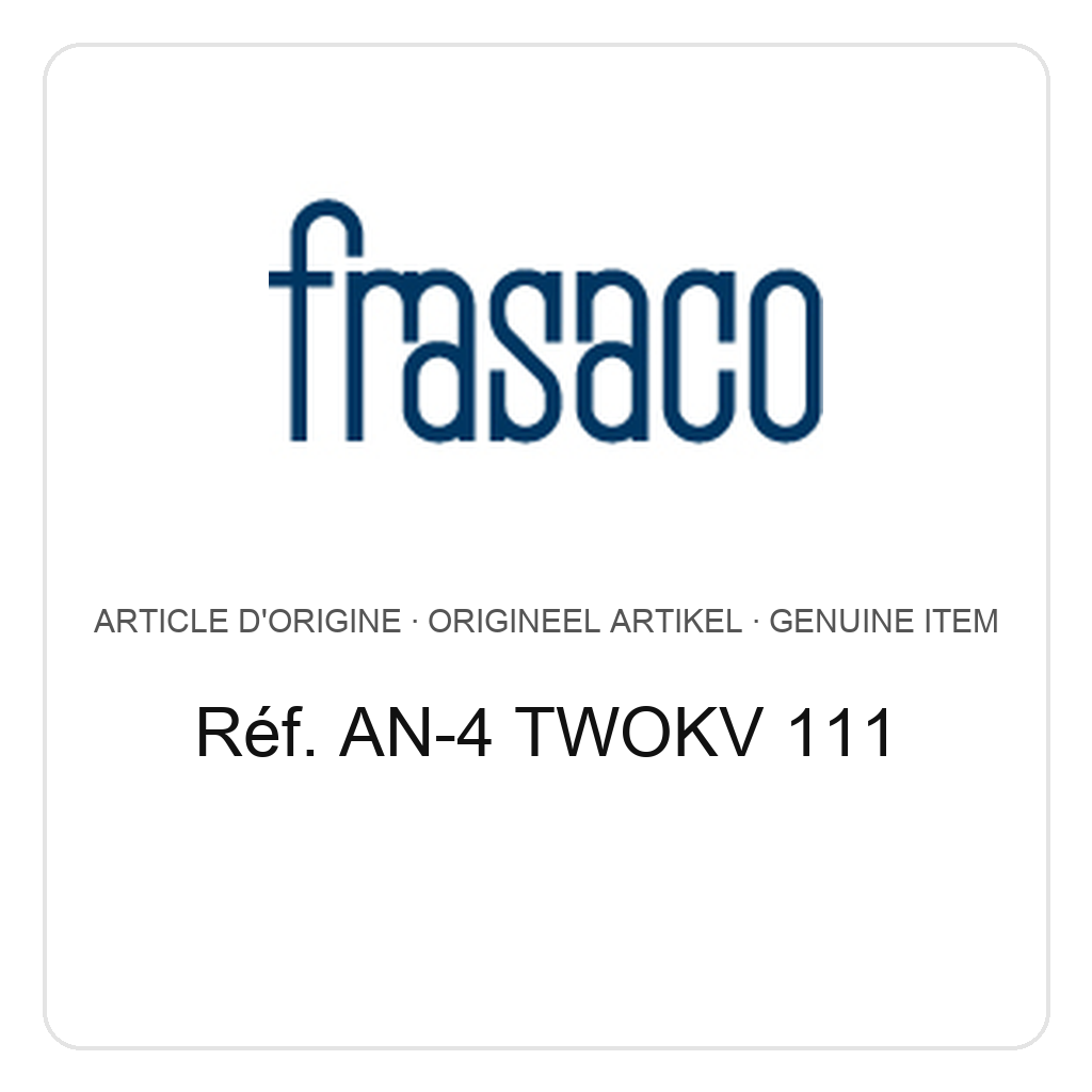 Frasaco genvice simple pour maxillaire 76 4321 - 1234567 – réf. AN-4 TWOKV 111