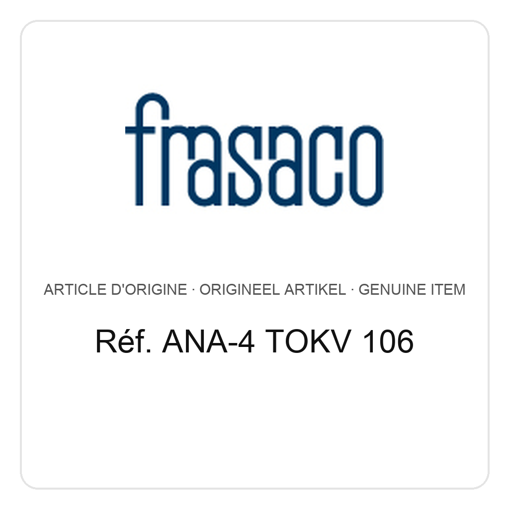 Frasaco maxillaire à denture partielle 4321 - 1234 – réf. ANA-4 TOKV 106