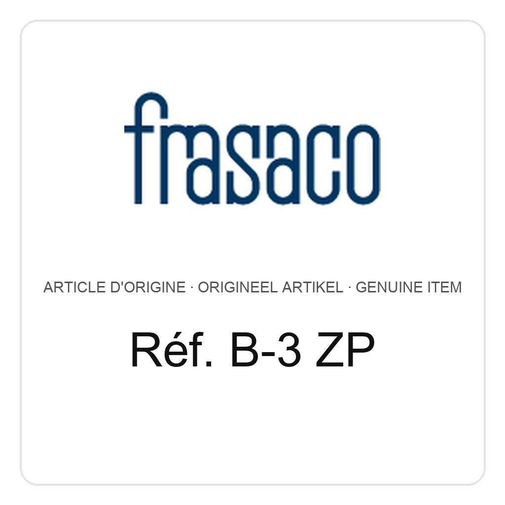 Frasaco plaque de centrage pour moule B-3 NMG – réf. B-3 ZP