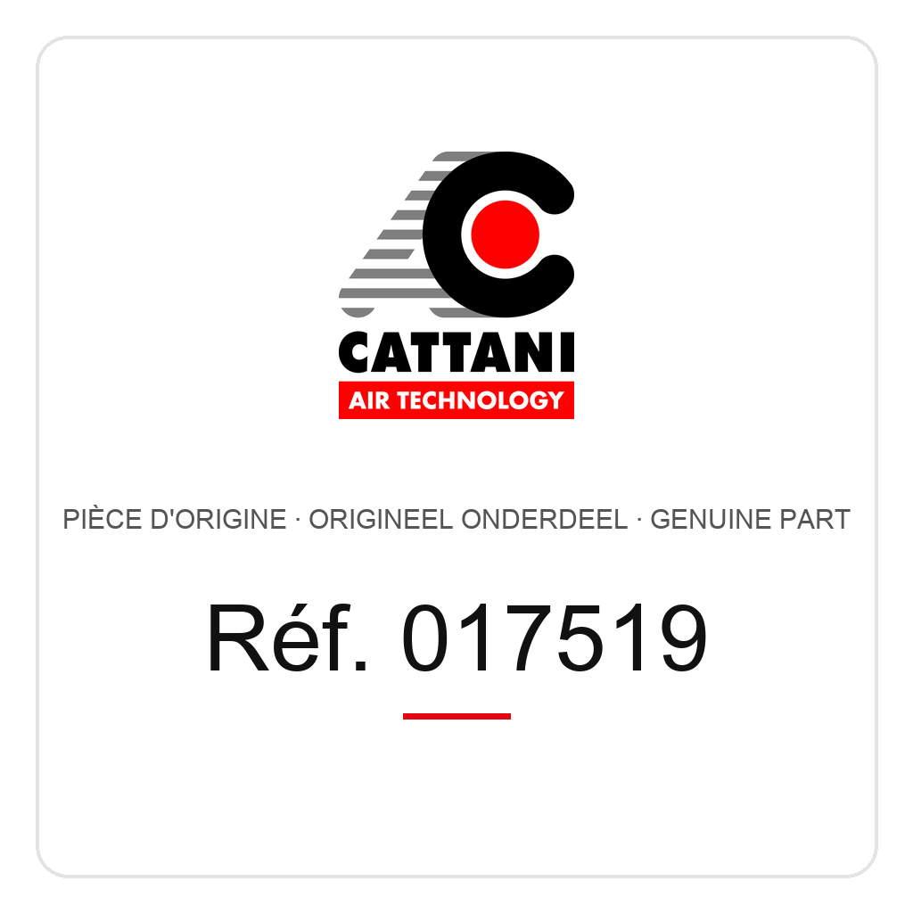 Cattani Kit UNI JET 25 1,2 + support M-S Cube – réf. 017519