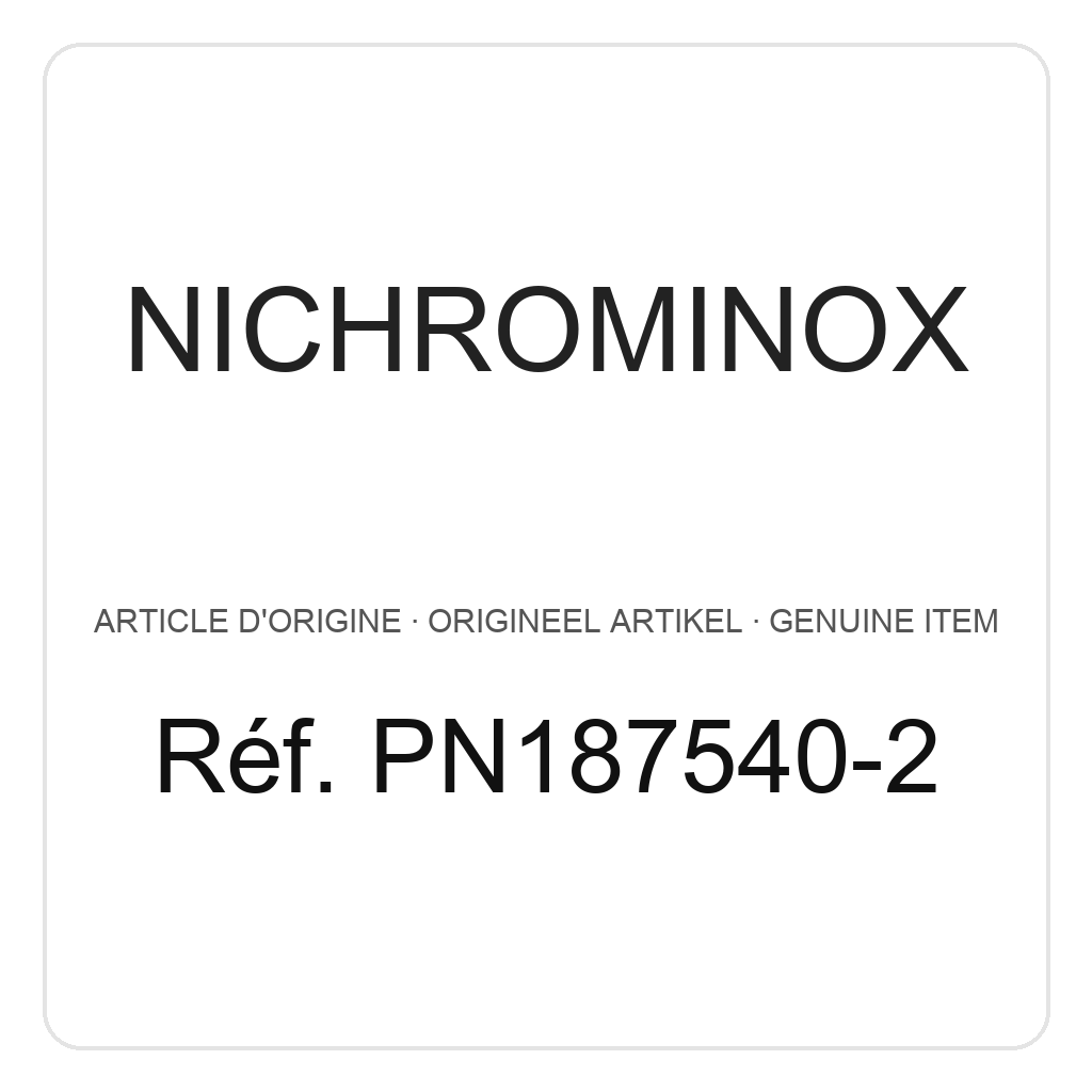 Nichrominox Easy-Steri Container - 28 x 18 – ref. PN187540-2