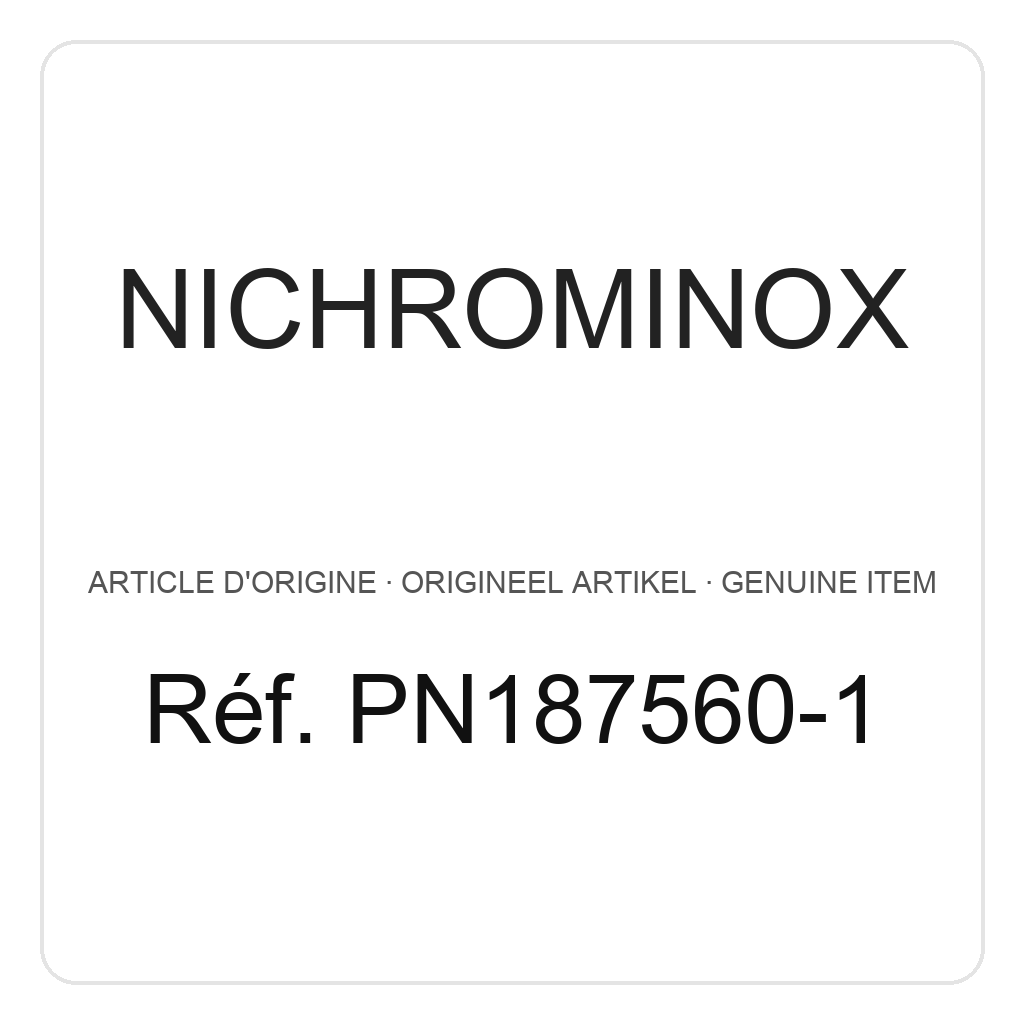 Nichrominox Easy-Steri Behälter - 18 x 14 – Ref. PN187560-1