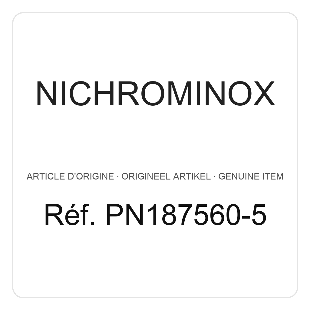 Nichrominox Container Easy-Steri - 18 x 14 – réf. PN187560-5