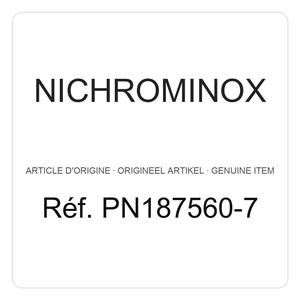Nichrominox Container Easy-Steri - 18 x 14 – réf. PN187560-7
