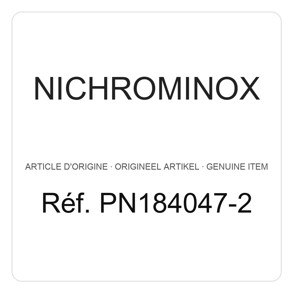 Nichrominox Slide Galaxy Cassette - 17 x 13 - 9 instruments – ref. PN184047-2