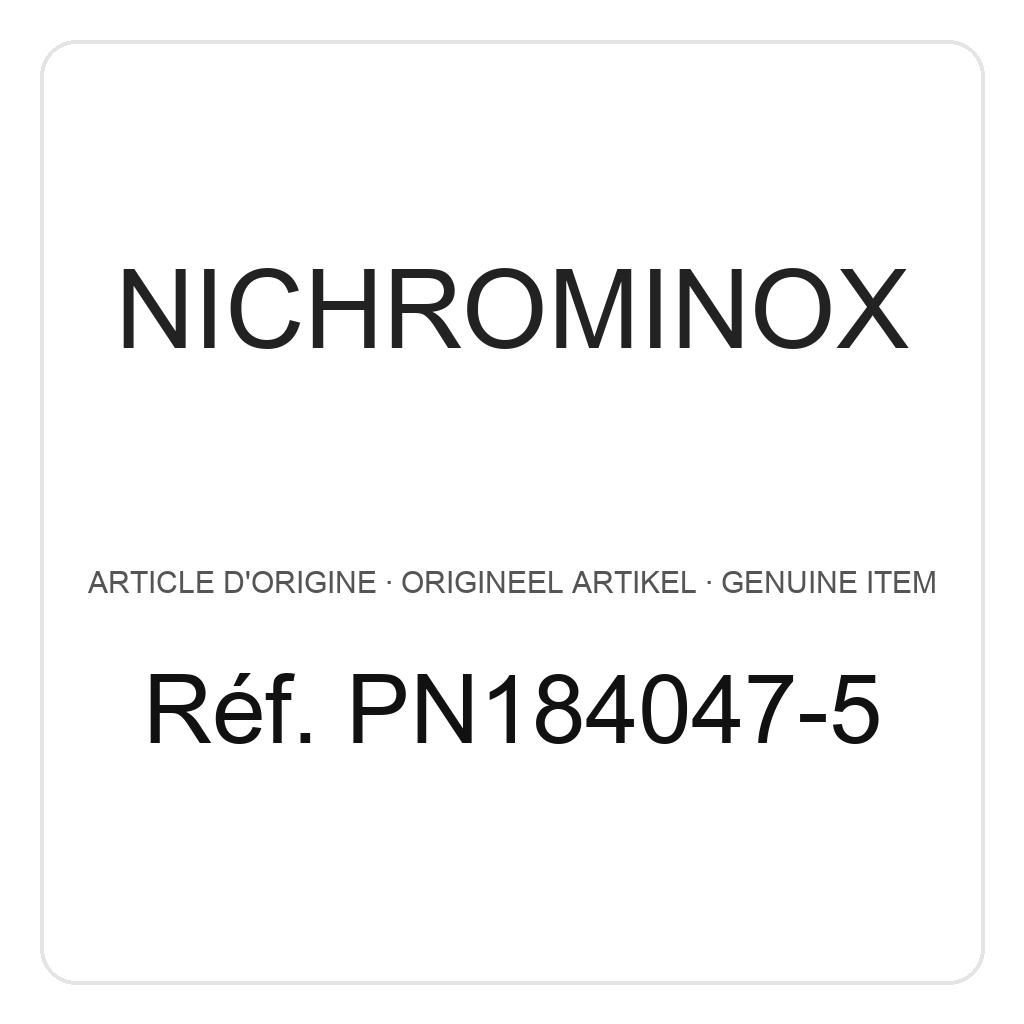 Nichrominox Slide Galaxy Cassette - 17 x 13 - 9 instruments – ref. PN184047-5