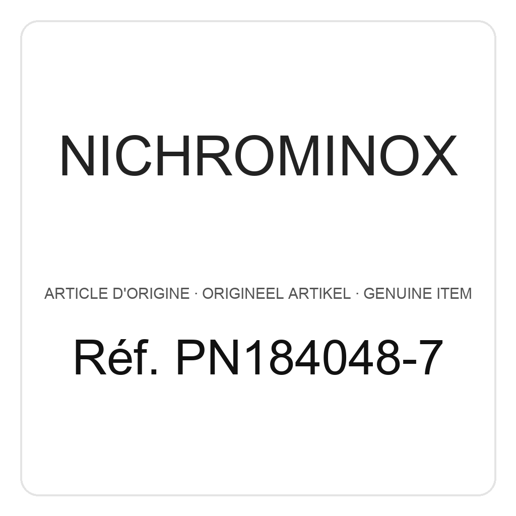 Nichrominox Cassette Galaxy Slide - 18 x 20 - 10 instruments + espace libre – réf. PN184048-7