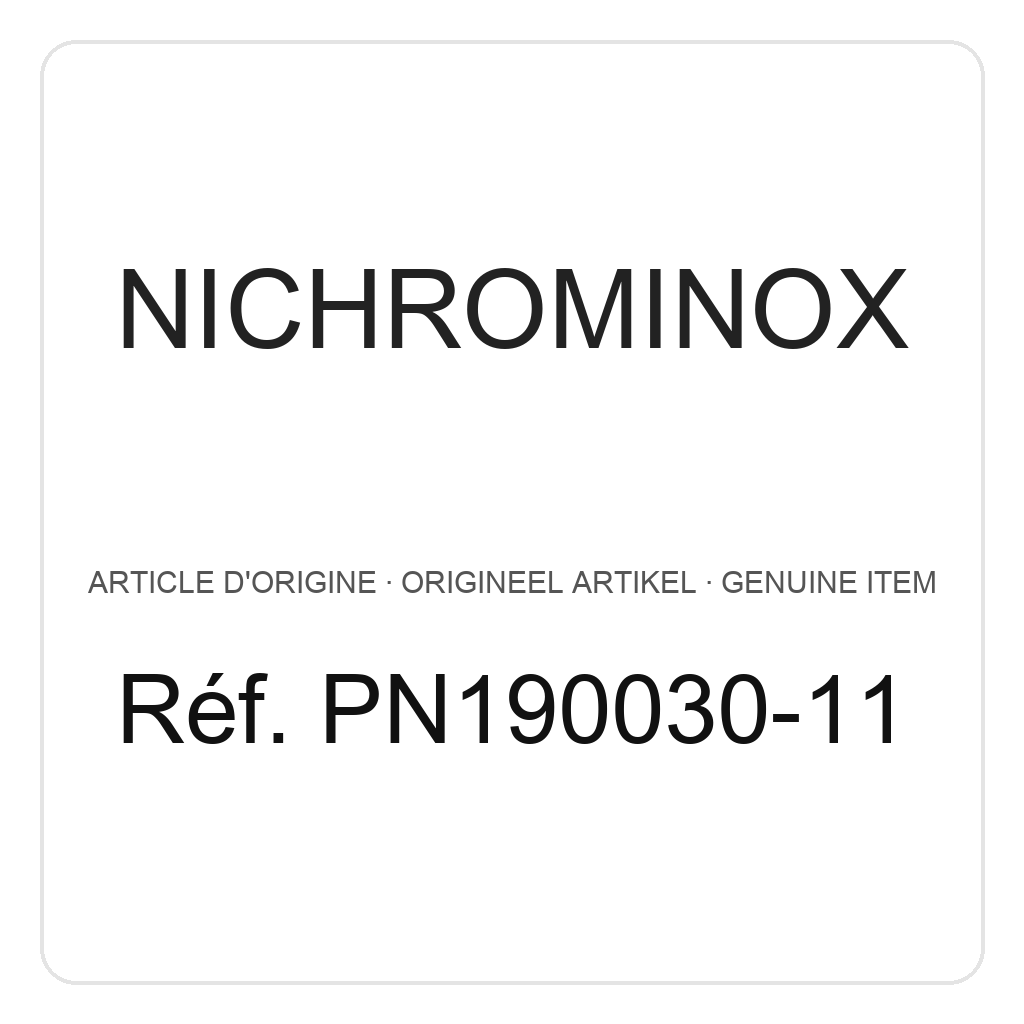 Nichrominox Clip 1 Plug – réf. PN190030-11