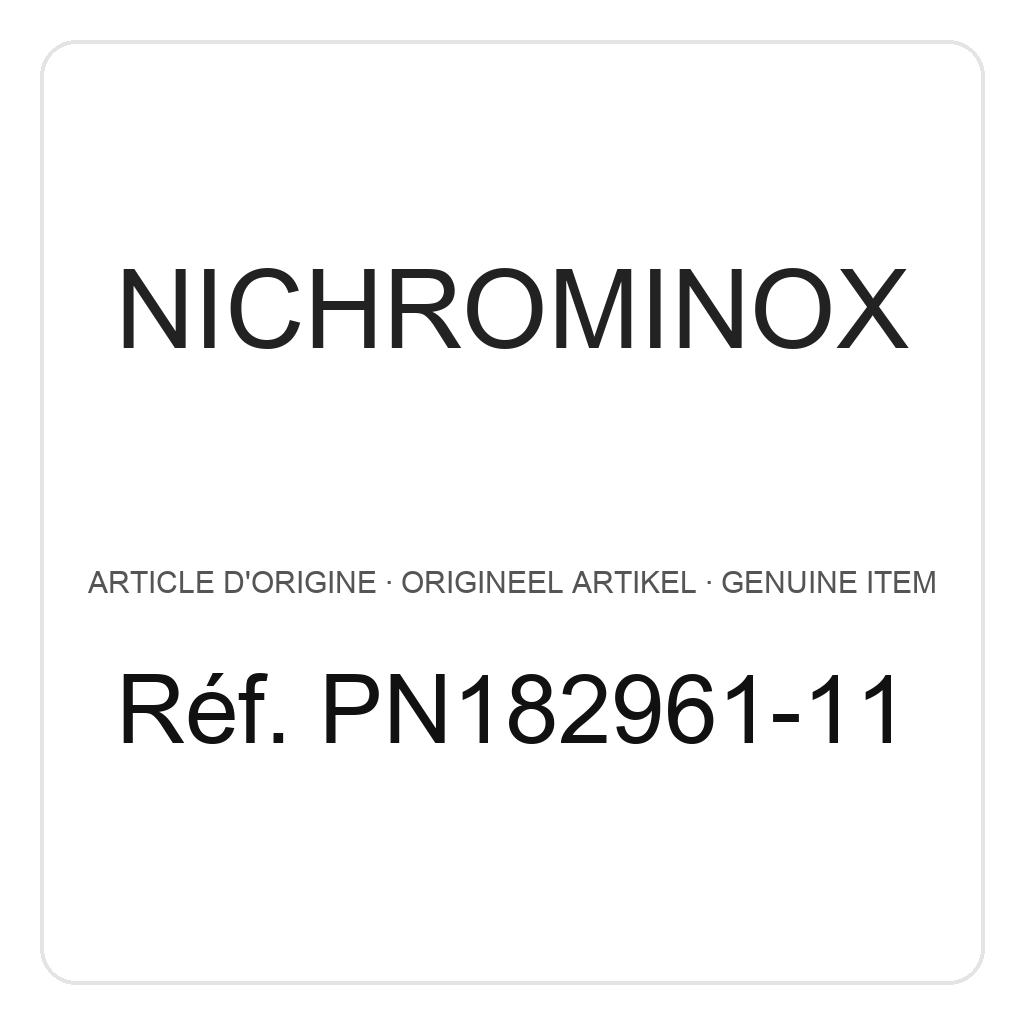Nichrominox Silicone navulling voor Easy Clip 10 - diam 11 - 8 instrumenten – ref. PN182961-11