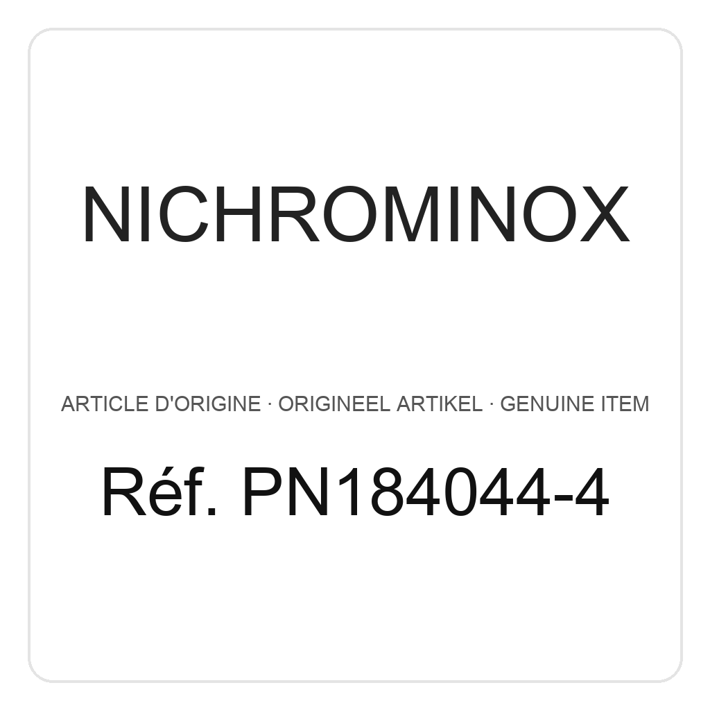Nichrominox Slide Galaxy Cassette - 18 x 7 - 5 instruments – ref. PN184044-4