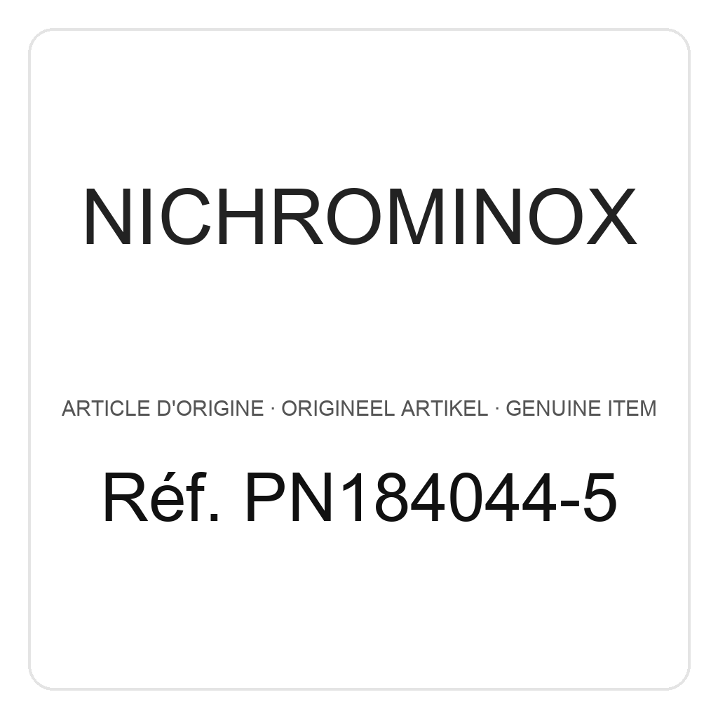Nichrominox Schiebe Galaxy Kassette - 18 x 7 - 5 Instrumente – Ref. PN184044-5