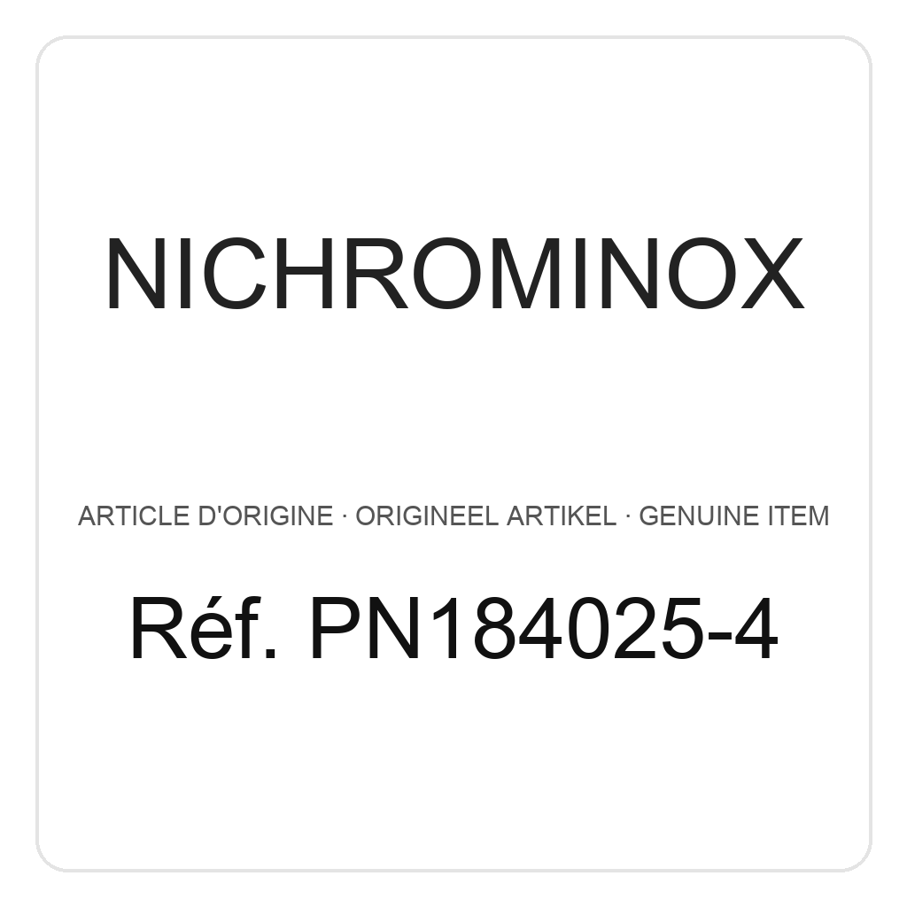 Nichrominox Schuif Galaxy Cassette - 18 x 10 - 7 instrumenten – ref. PN184025-4