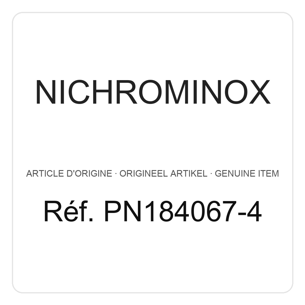 Nichrominox Schiebe Galaxy Kassette - 27 x 17 - 12 + 5 Instrumente – Ref. PN184067-4