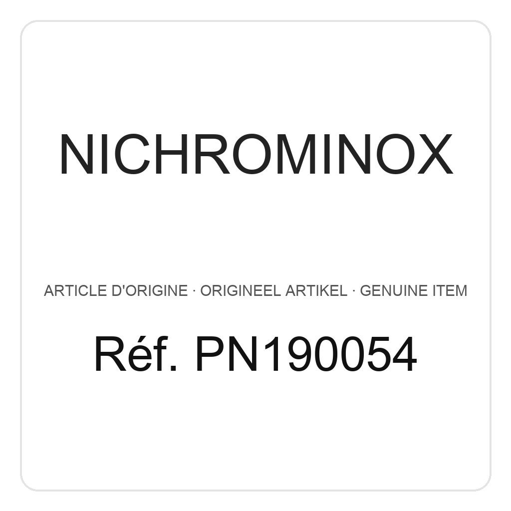 Nichrominox Edelstahl Connector - Set von 2 – Ref. PN190054