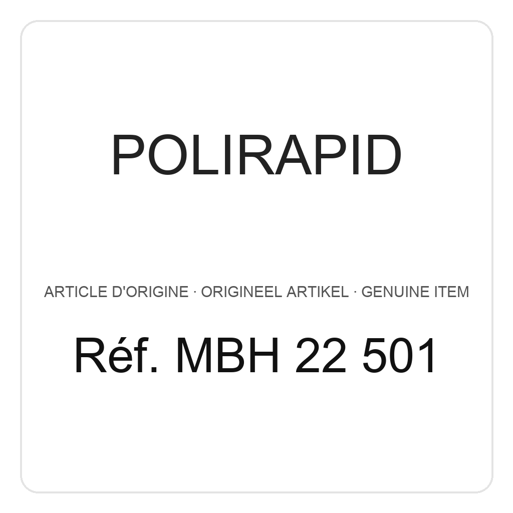 Polirapid Miniaturbürsten mit Handstück, Nesselscheibchen, Ø 25 mm (VE=12) – Ref. MBH 22 501